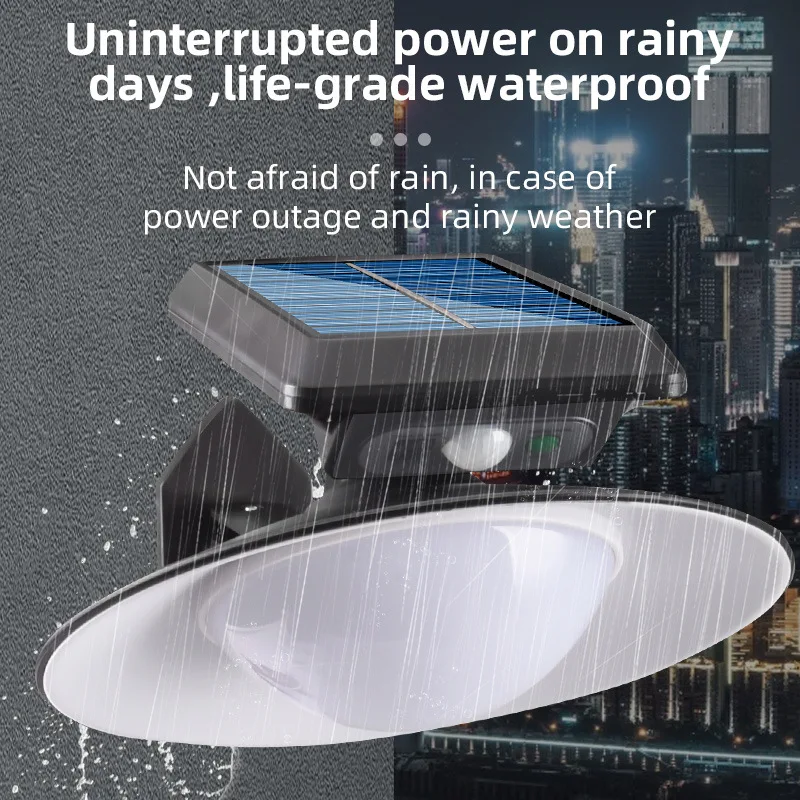 Outdoor Lighting Year Round - Solar Street Light Outdoor with Remote