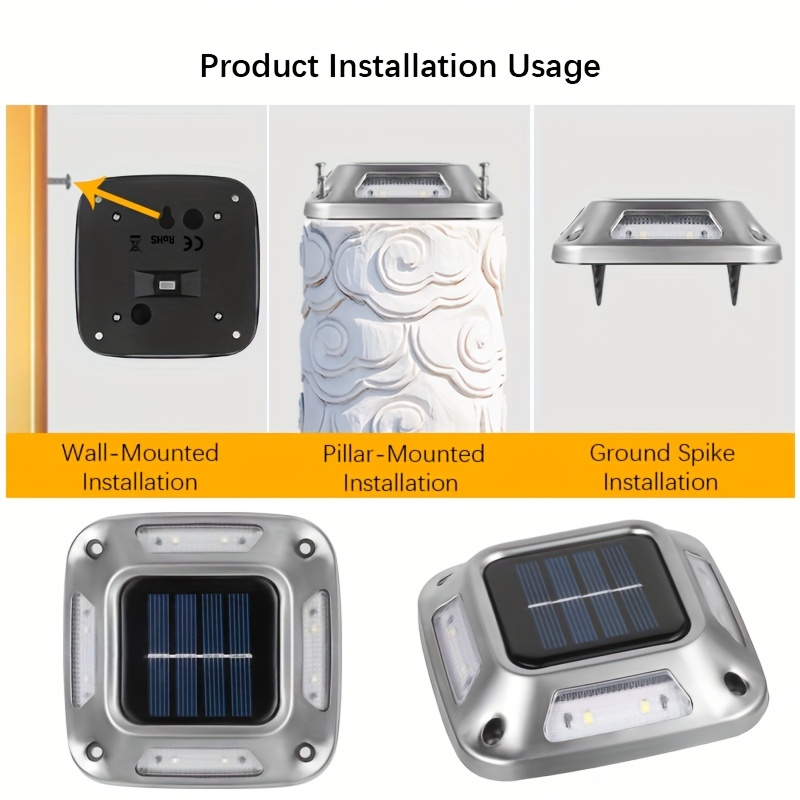 8Pcs Solar Path Lights Outdoor - огляд і ціна Outdoor Lighting On Stairs