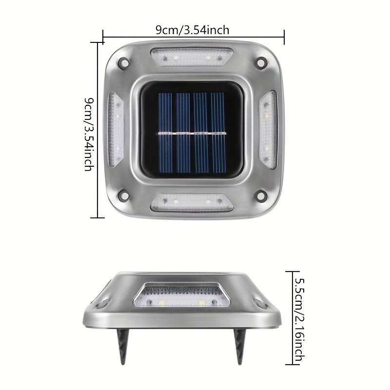 8Pcs Solar Path Lights Outdoor - огляд і ціна Outdoor Lighting On Stairs