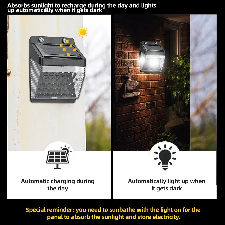 LED Solar Light PIR Motion Sen - огляд і ціна Outdoor Lighting Setup