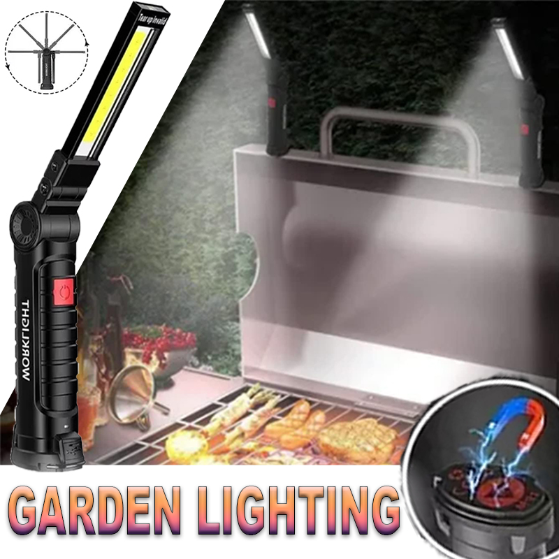 Portable LED Flashlight with M - огляд і ціна Outdoor Lighting Setup