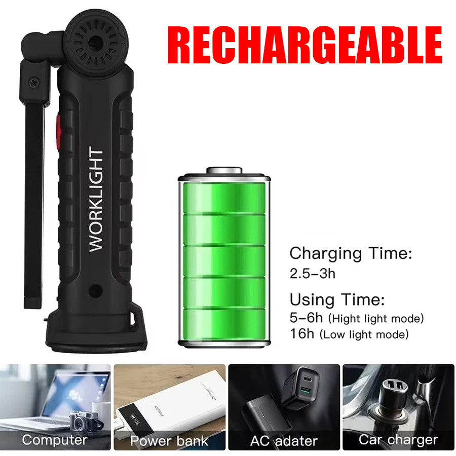 Portable LED Flashlight with M - огляд і ціна Outdoor Lighting Setup