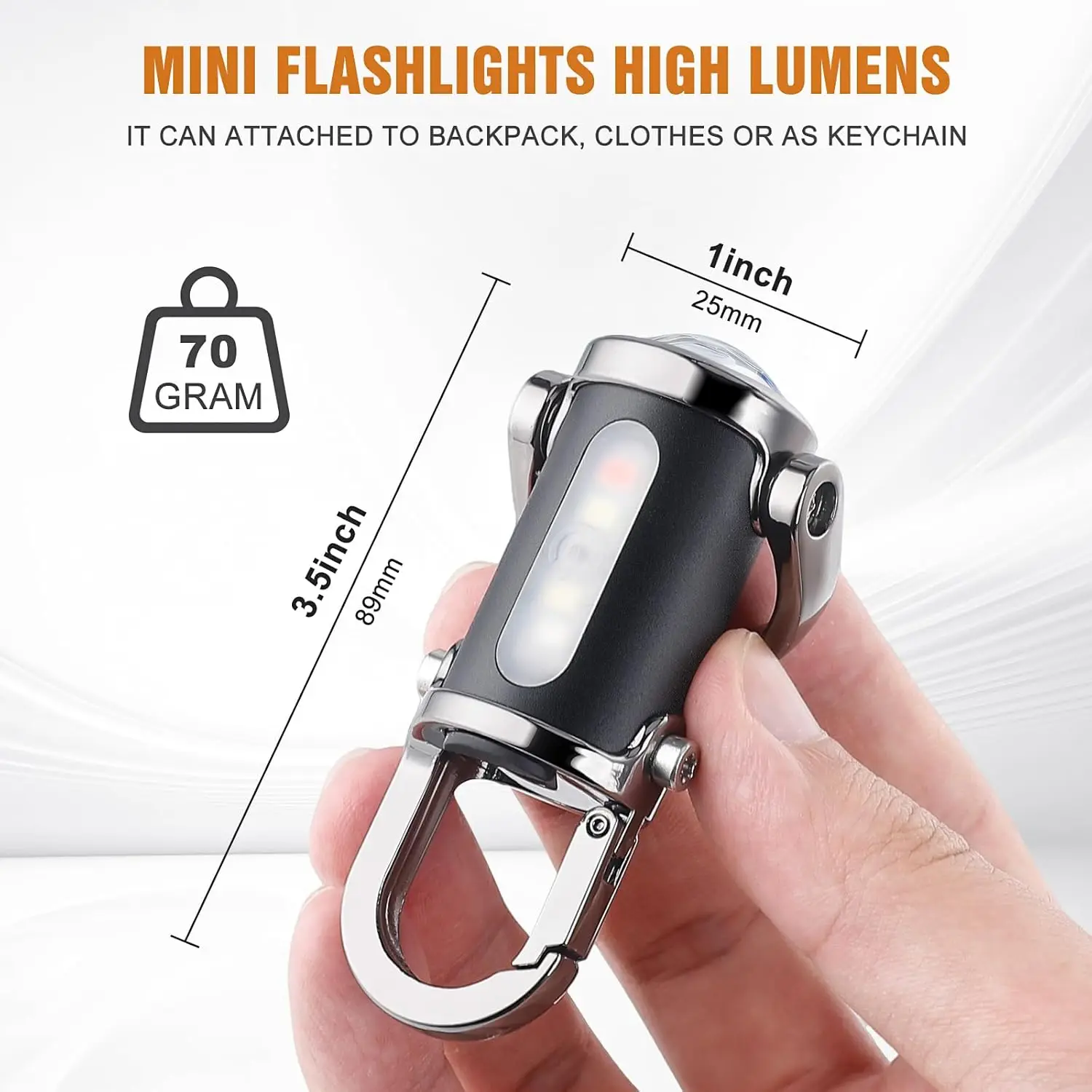 Mini Keychain Flashlight Recha - огляд і ціна Outdoor Lighting Setup