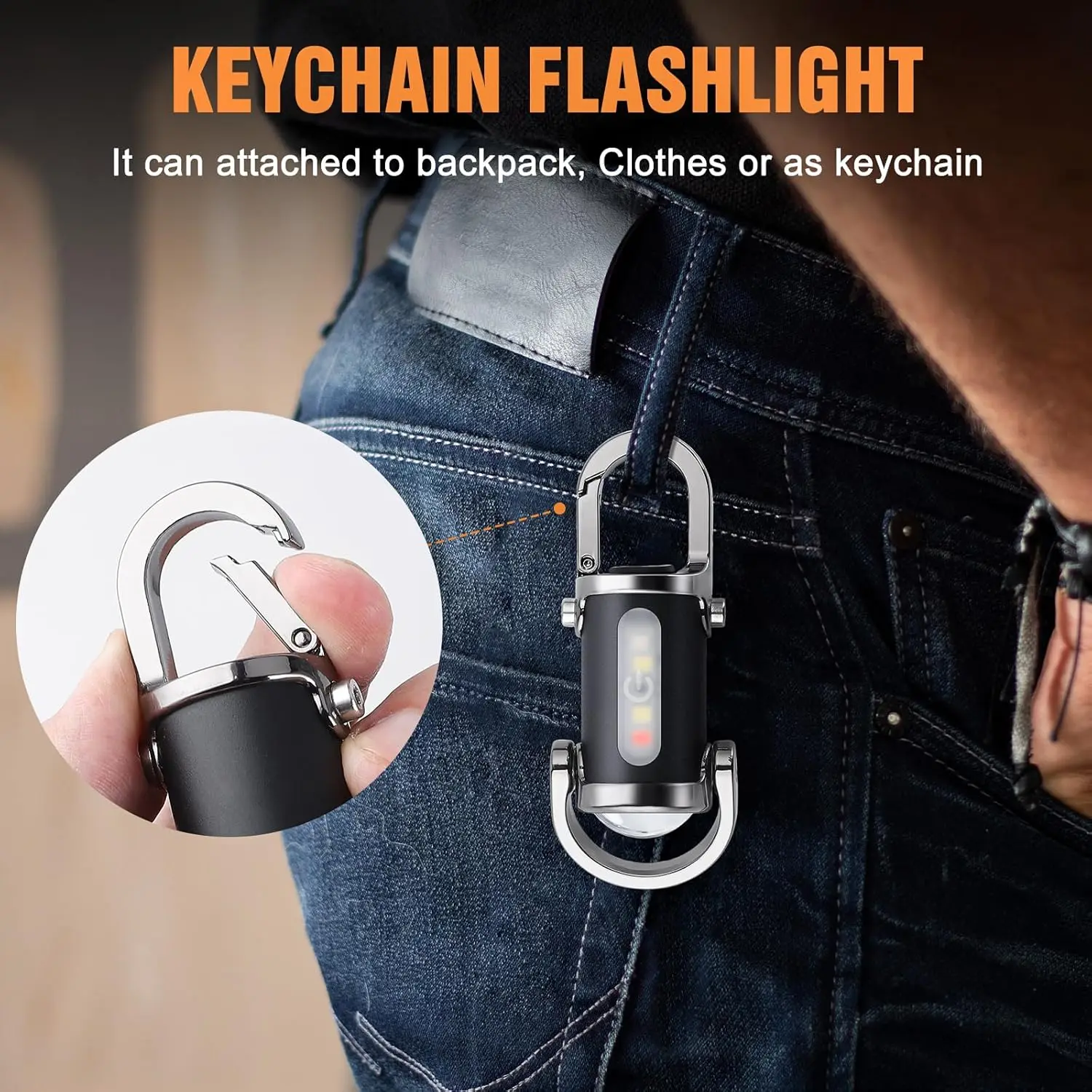 Mini Keychain Flashlight Recha - огляд і ціна Outdoor Lighting Setup