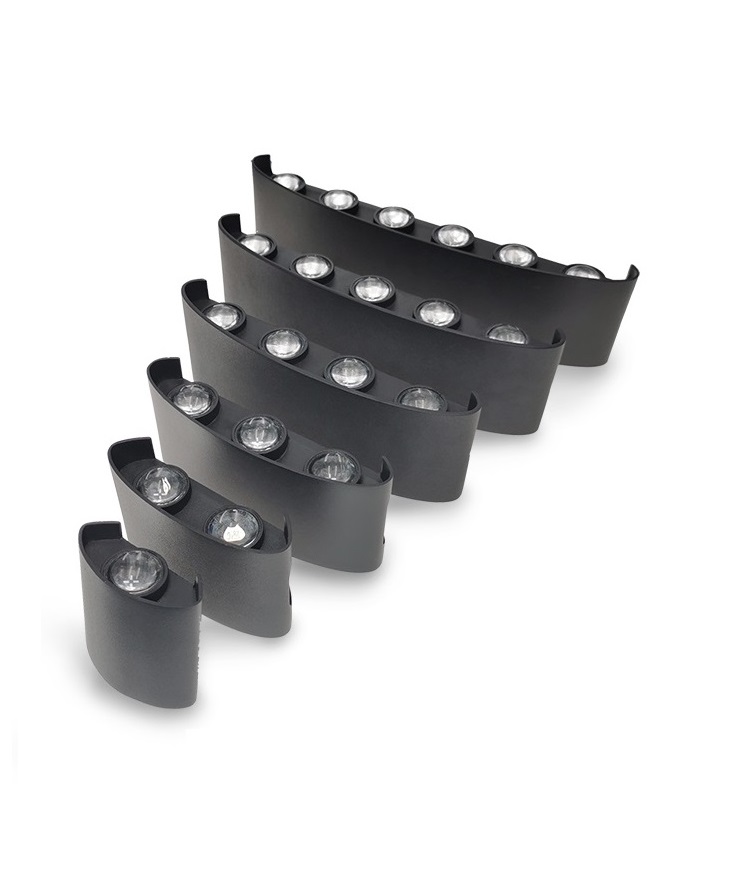 Led Wall Lamp Aluminum Outdoor - огляд і ціна Outdoor Lighting On Stairs