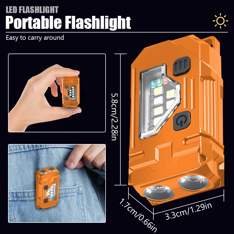 Mini Keychain EDC Flashlight R - огляд і ціна Outdoor Lighting Setup