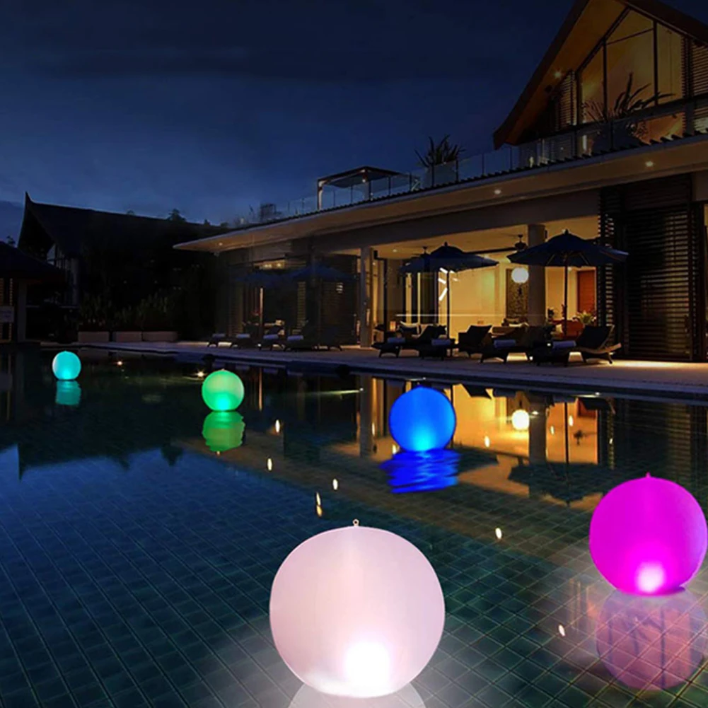 60/90cm Luminous LED Throwing  - огляд і ціна Outdoor Lighting Around Pool