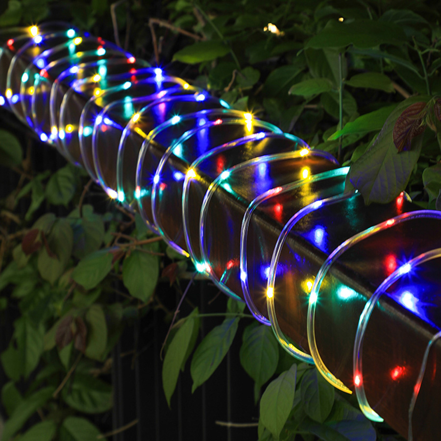 LED Outdoor Solar Rope Tube Fa - огляд і ціна Outdoor Lighting Year Round