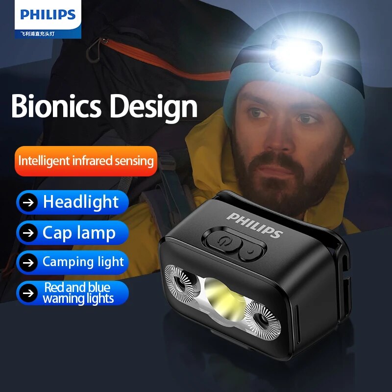 PHILIPS LED Headlamp Sensor He - огляд і ціна Outdoor Lighting Philips
