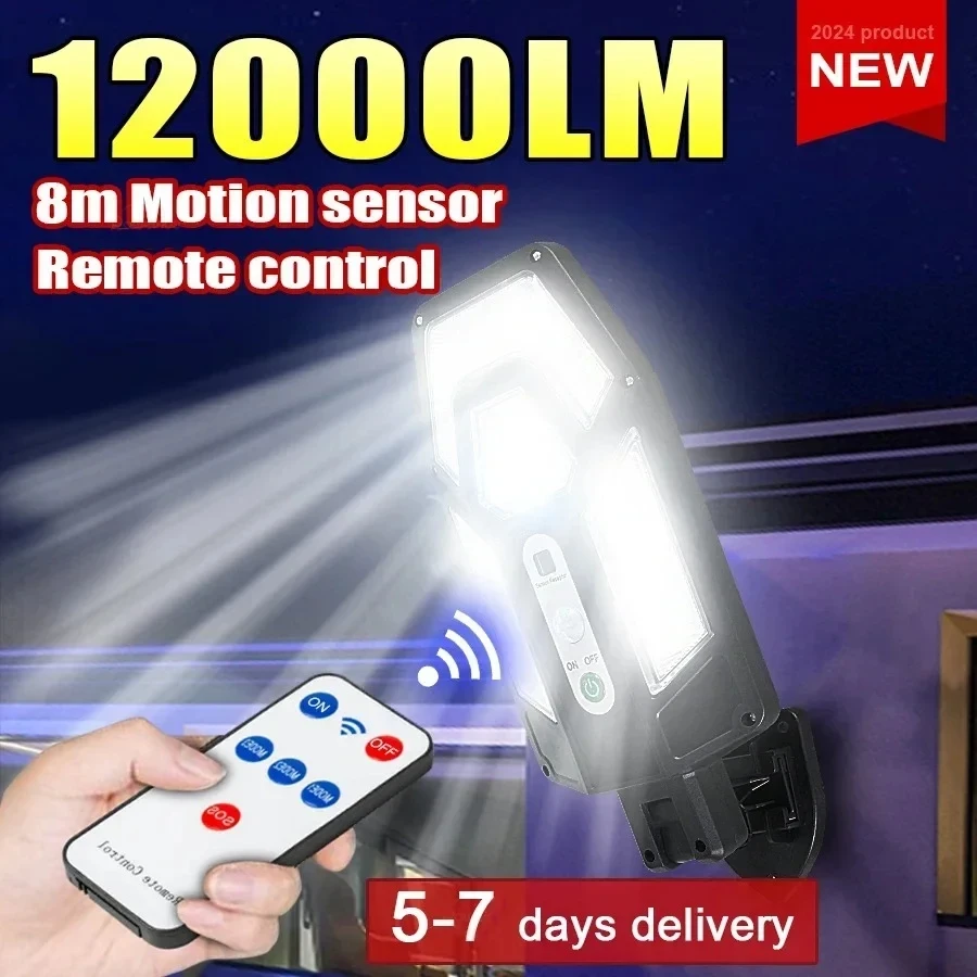 12000LM Powerful Solar Wall La - огляд і ціна Xl Outdoor Lighting
