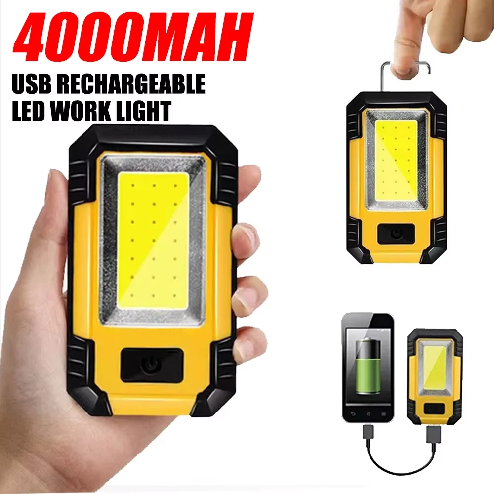 Rechargeable 4000MaH Work Ligh - огляд і ціна Outdoor Lighting Setup