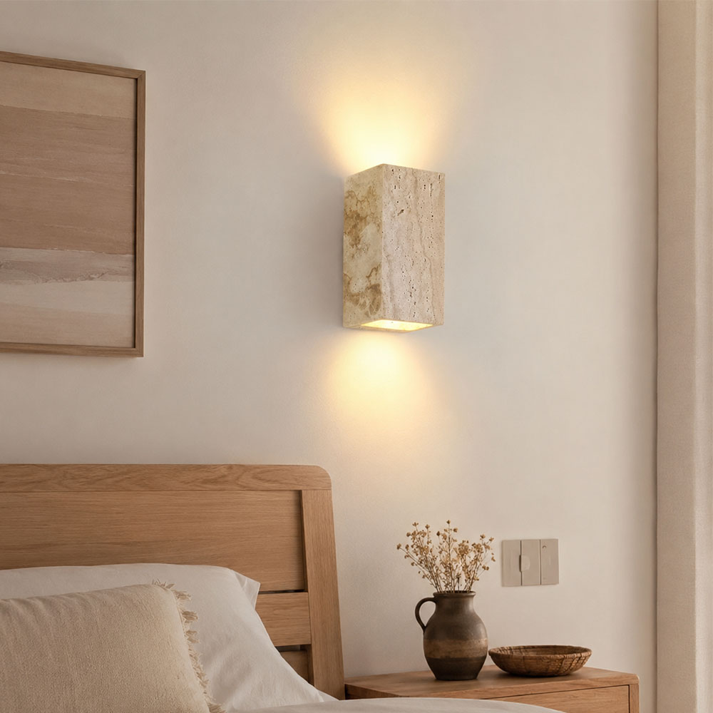 Natural Stone Wall Lamp IP65 O - огляд і ціна Xl Outdoor Lighting