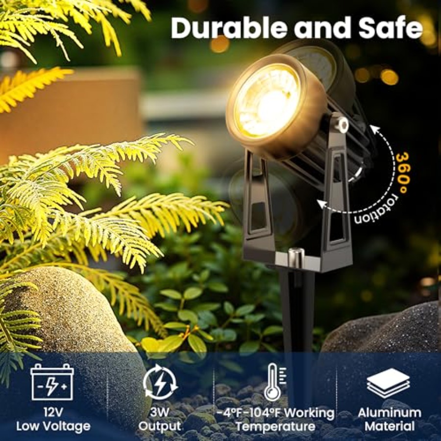 All-in-One Outdoor Low Voltage - огляд і ціна Outdoor Lighting Kit With Transformer