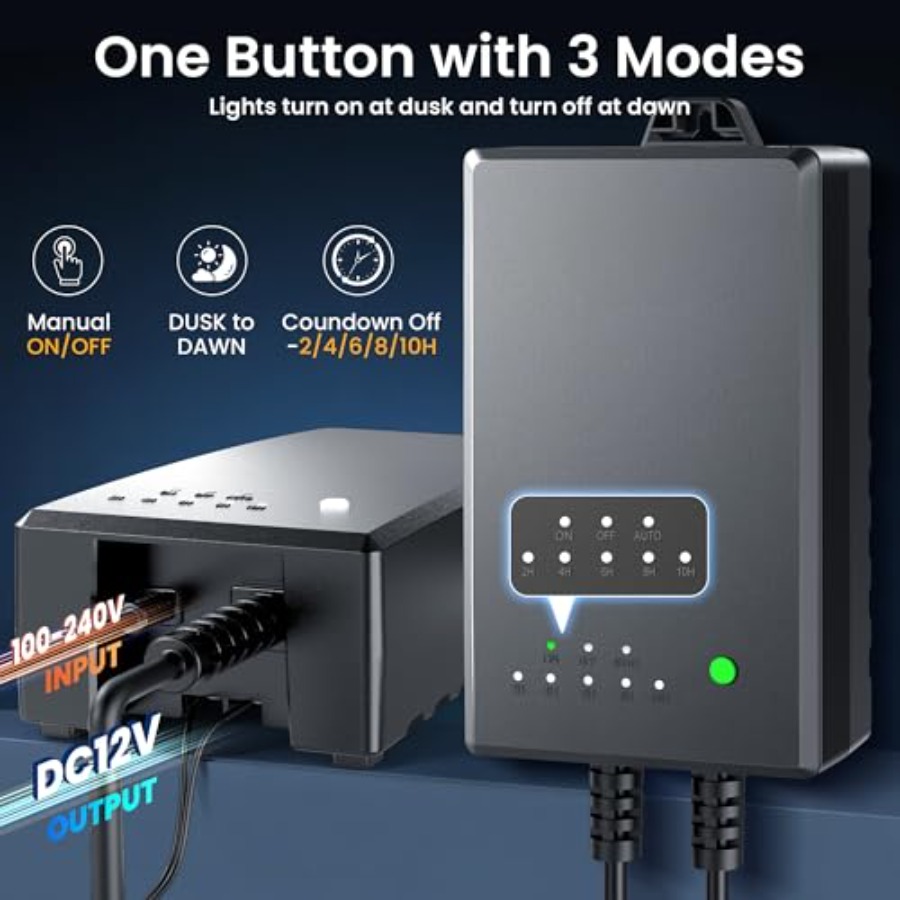 All-in-One Outdoor Low Voltage - огляд і ціна Outdoor Lighting Kit With Transformer