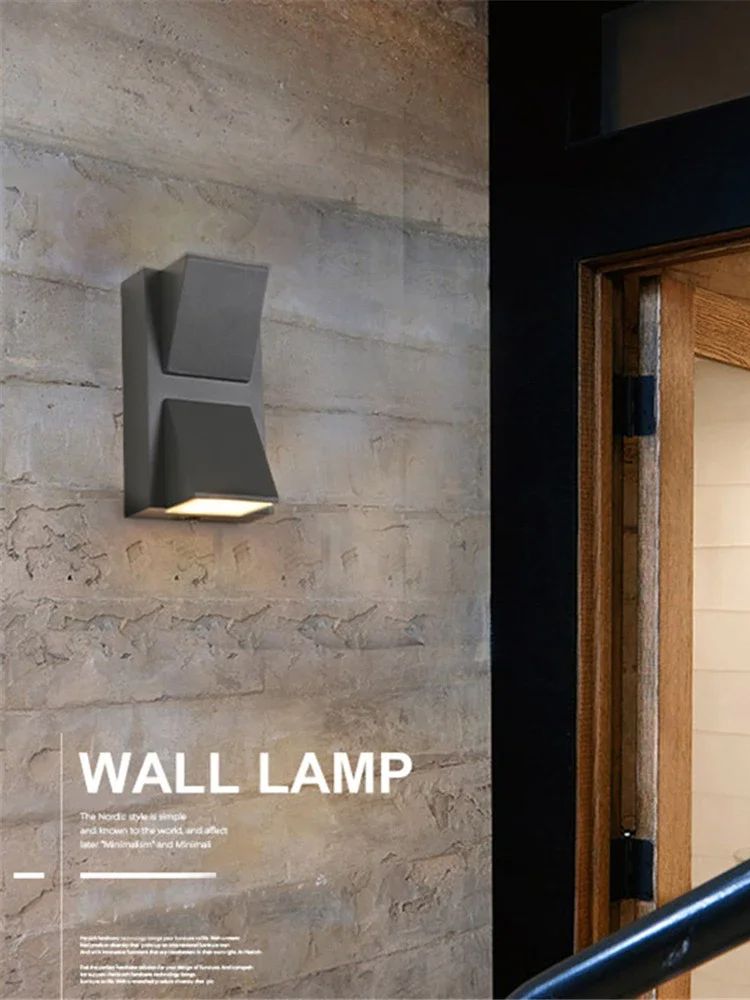 IP65 LED Wall Light Aluminum O - огляд і ціна Outdoor Lighting On Stairs