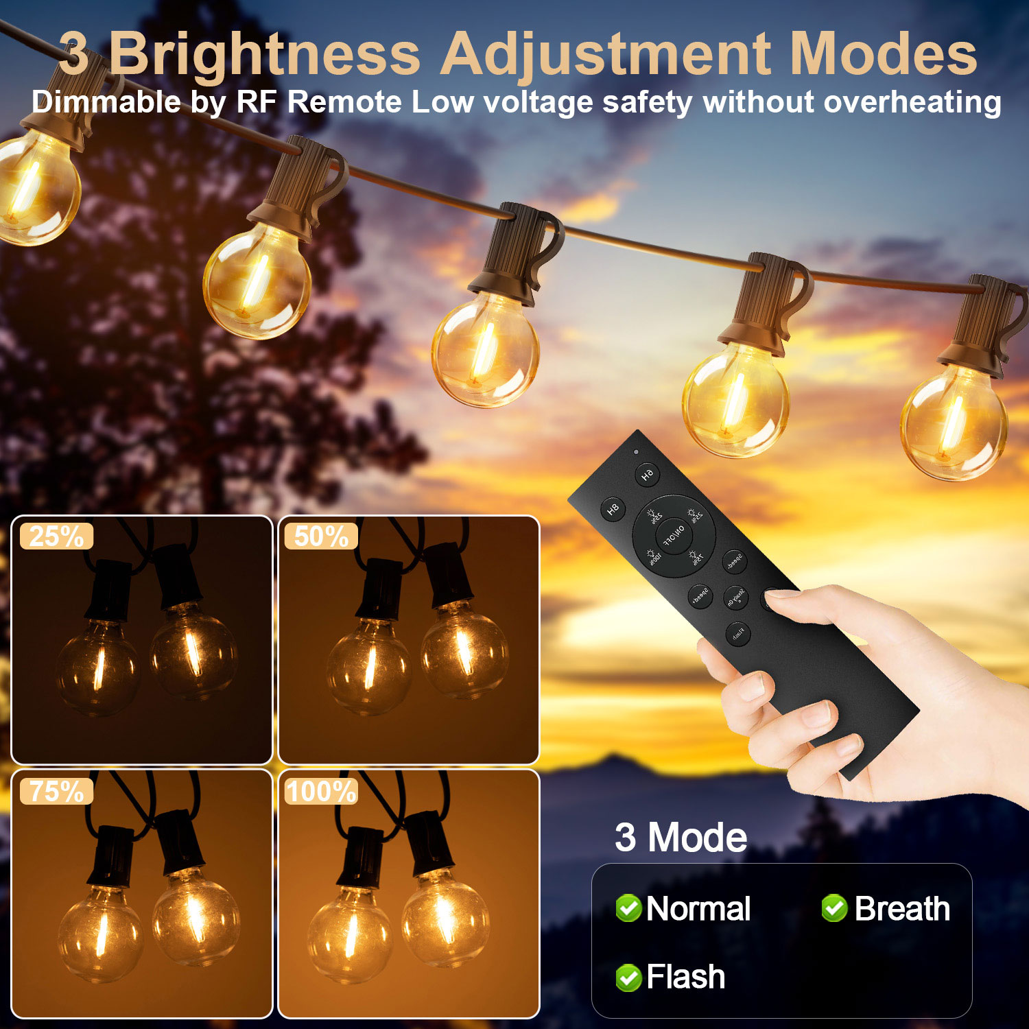 15M 30M Led G40 String Light 2 - огляд і ціна Outdoor Lighting Year Round