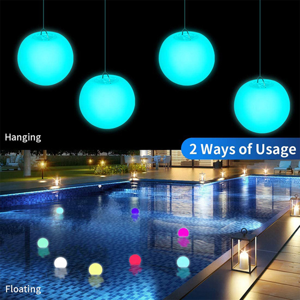 LED Glowing Ball Night Light R - огляд і ціна Outdoor Lighting Around Pool
