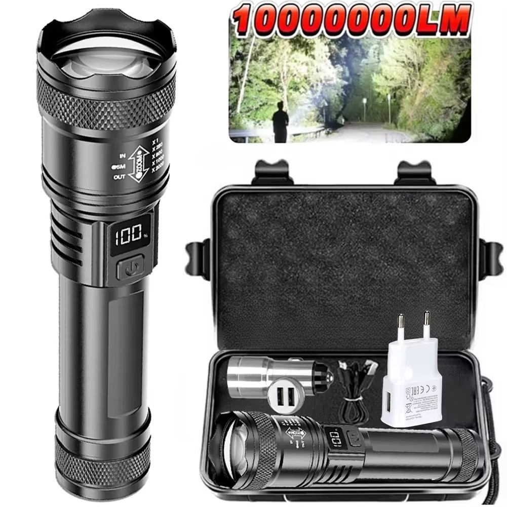 Rechargeable LED Flashlight Zo - огляд і ціна Outdoor Lighting Setup