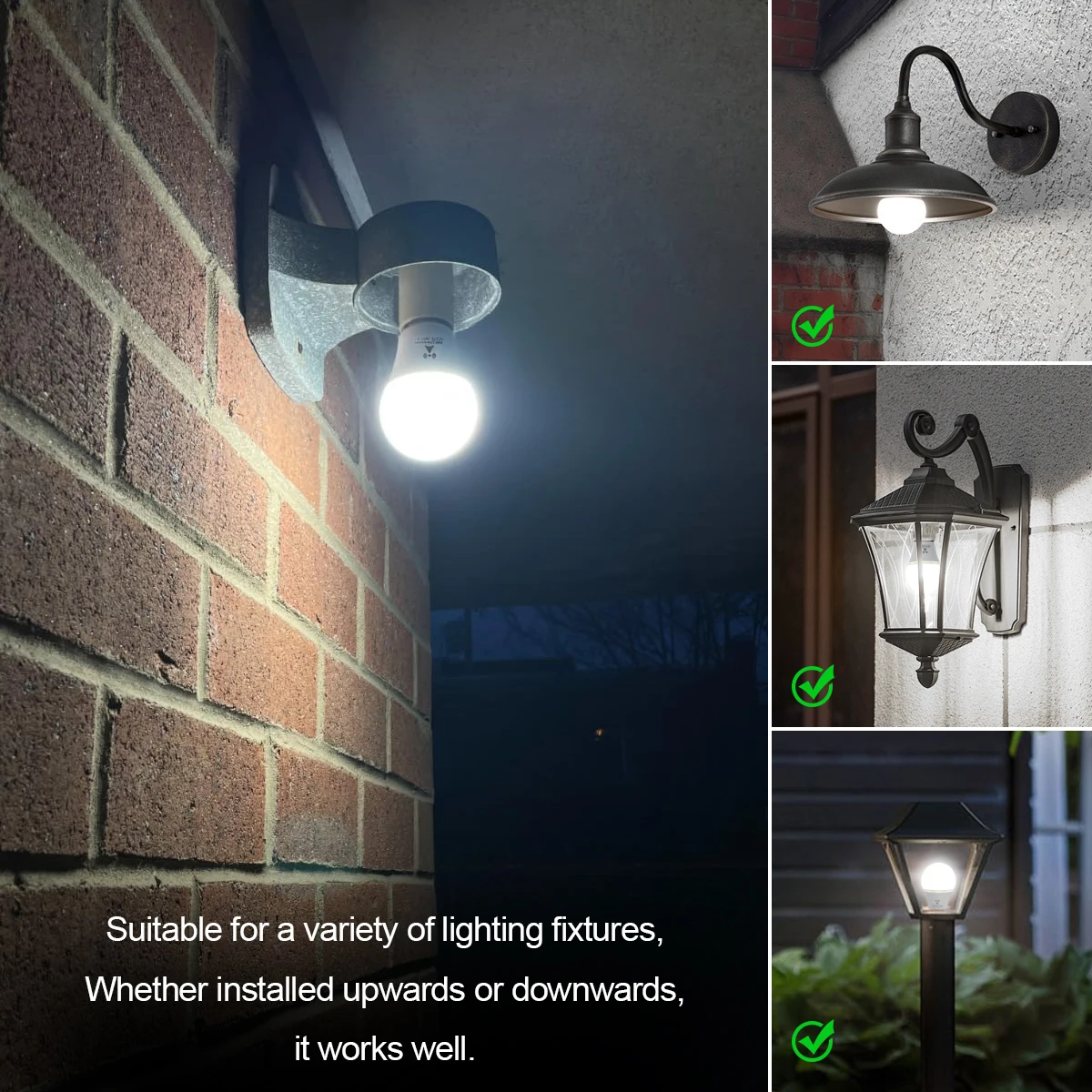 AC175V-265V E27 Radar Motion S - огляд і ціна Outdoor Lighting On Stairs