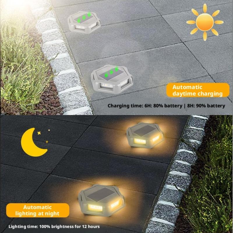 Solar-Powered Underground Lamp - огляд і ціна Outdoor Lighting Year Round
